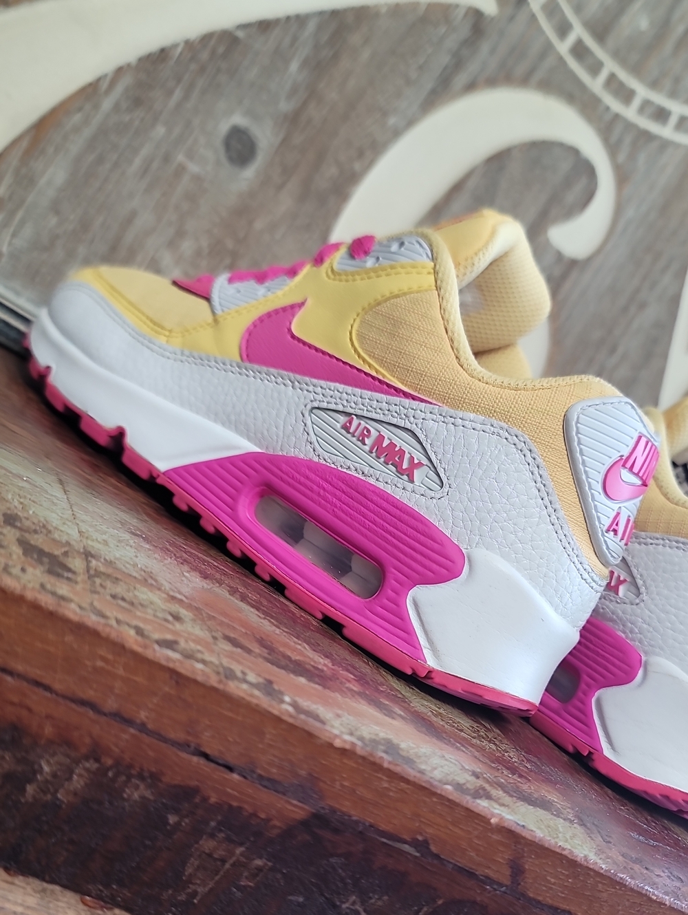 ๐ฅ Nike Air Max 90 "Topaz Fuchsia" ๐ฅ Wmns 6, Good Condition. Fast Shipping - Picture 9 of 16